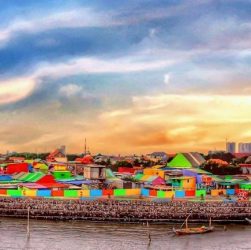 Kampung Bulak Surabaya Menjadi Destinasi Wisata Baru Penuh Warna Layak Dikunjungi