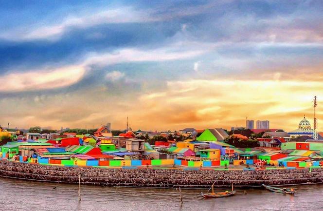 Kampung Bulak Surabaya Menjadi Destinasi Wisata Baru Penuh Warna Layak Dikunjungi